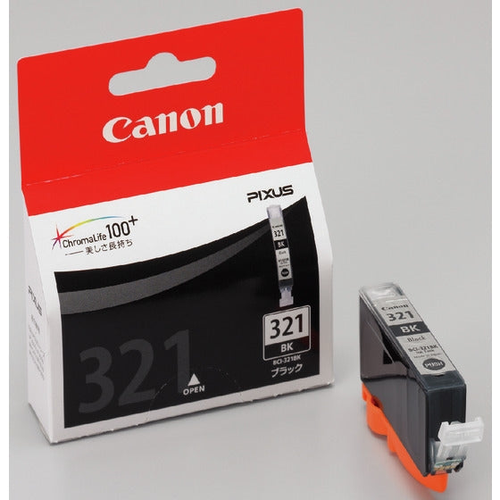 Canon インクタンク BCI-321BK ブラック(染料)【純正品】