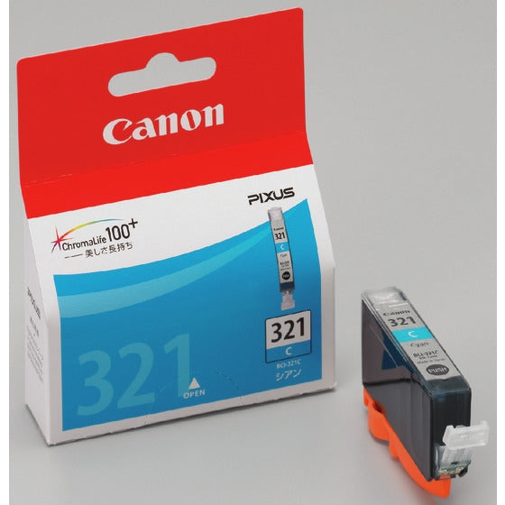 Canon インクタンク BCI-321C シアン【純正品】