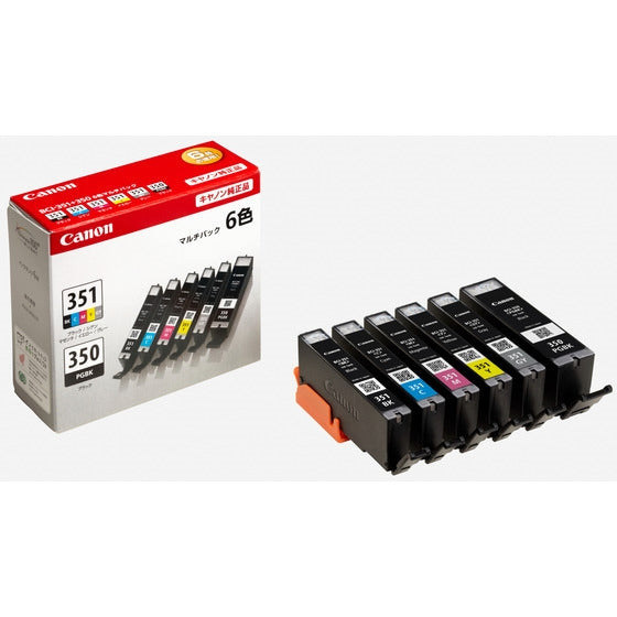 Canon インクタンク BCI-351+350 6MP 6色パック【純正品】