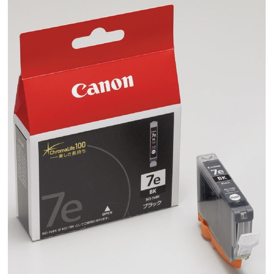 Canon インクタンク BCI-7e BK ブラック(染料)【純正品】