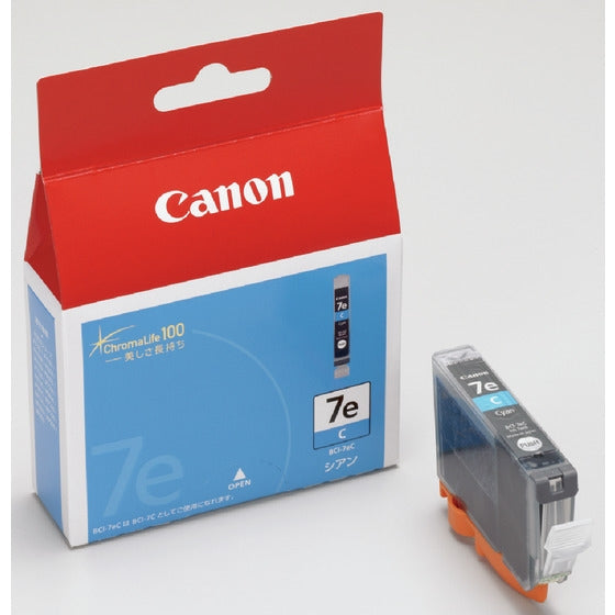 Canon インクタンク BCI-7e C シアン【純正品】