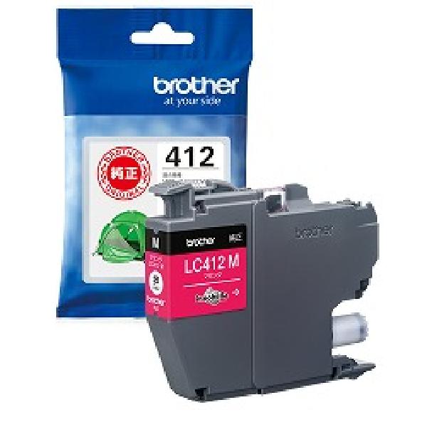 brother インクカートリッジ LC412M マゼンタ【純正品】
