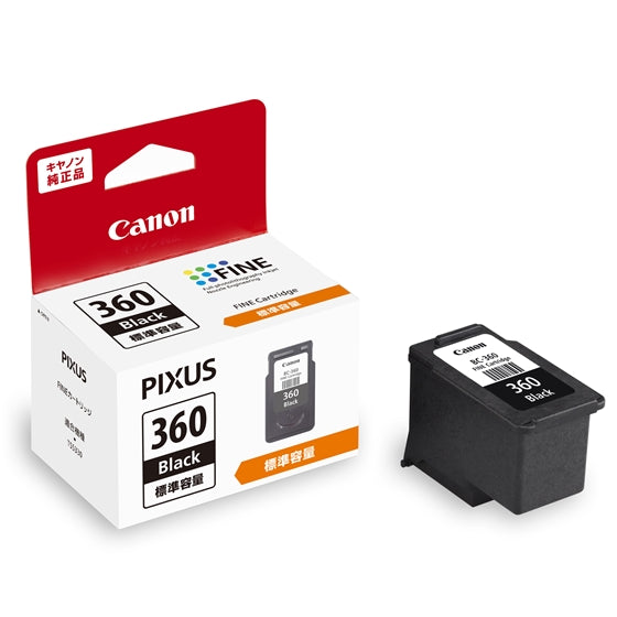 Canon FINEカートリッジ BC-360BK ブラック【純正品】