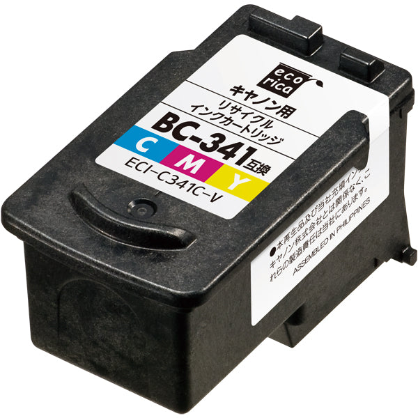 Canon FINEカートリッジ BC-341CL対応リサイクルインク カラー