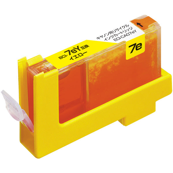 Canon インクタンク BCI-7e Y対応リサイクルインク イエロー