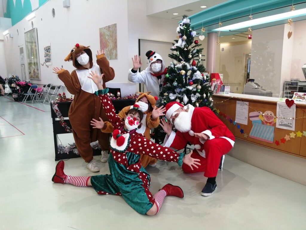 日本ホスピタルクラウン協会<br>Christmasバージョン
