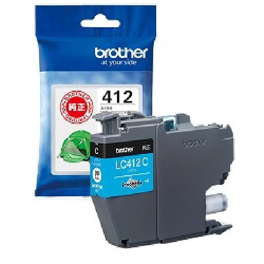brother インクカートリッジ LC412C シアン【純正品】
