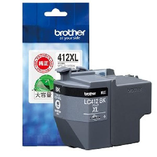 brother インクカートリッジ LC412XLBK ブラック【純正品】大容量